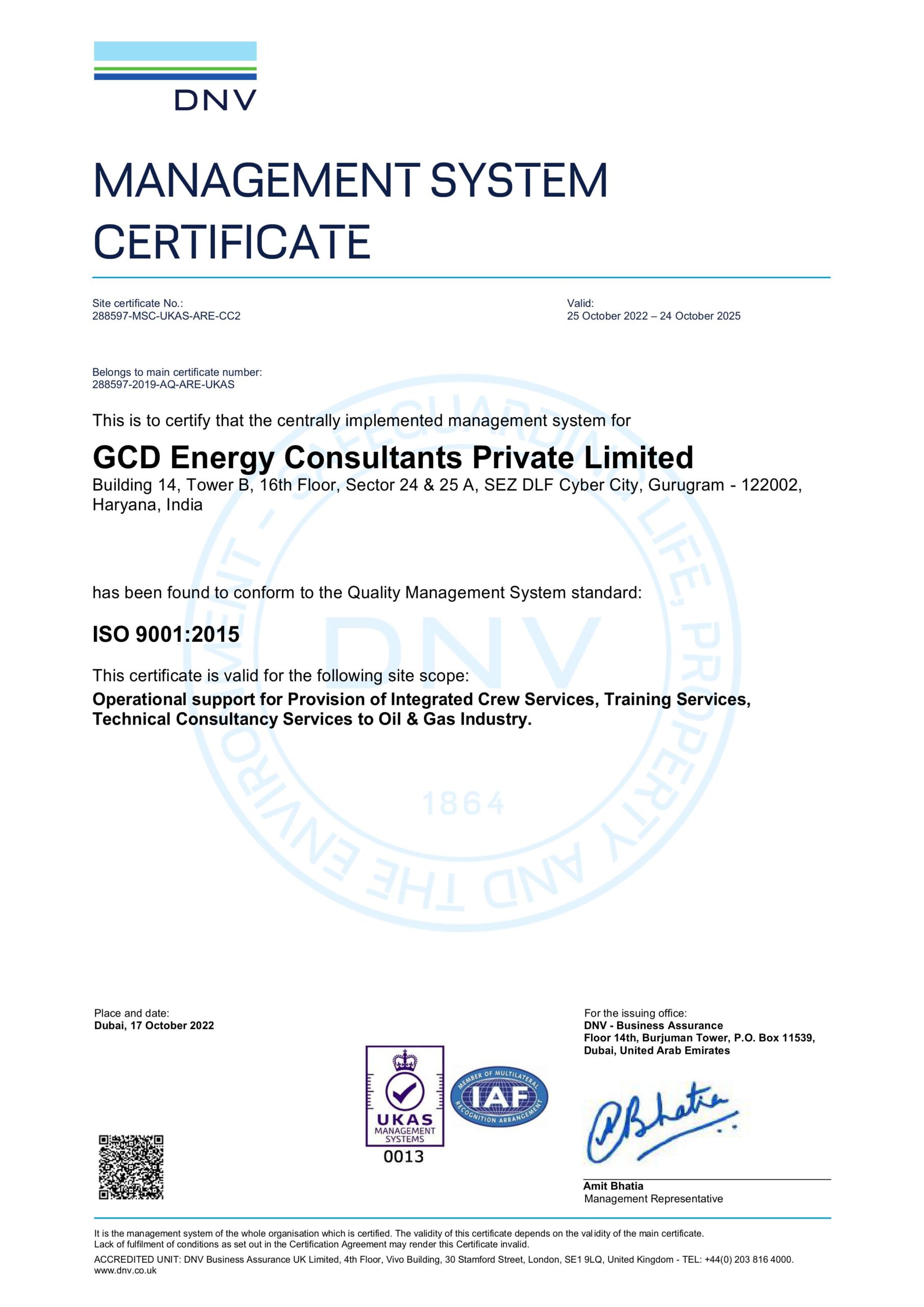 ISO 9001 GCD Energy Consultants Private Limited 2 scaled